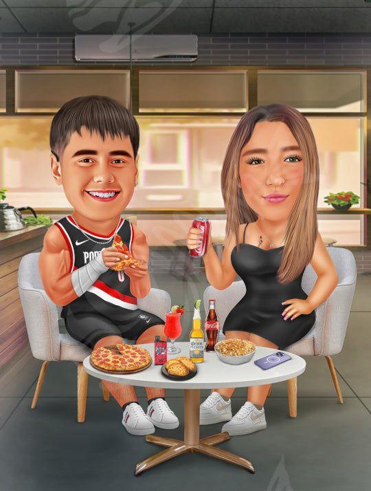Full Colour Caricatoon