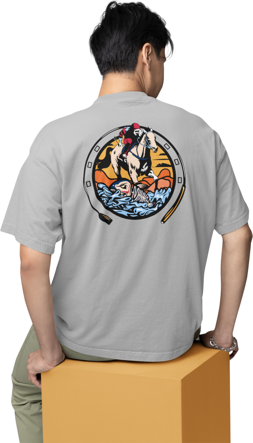 Minno Unisex T-shirt - Horse 2 (Full Colour)