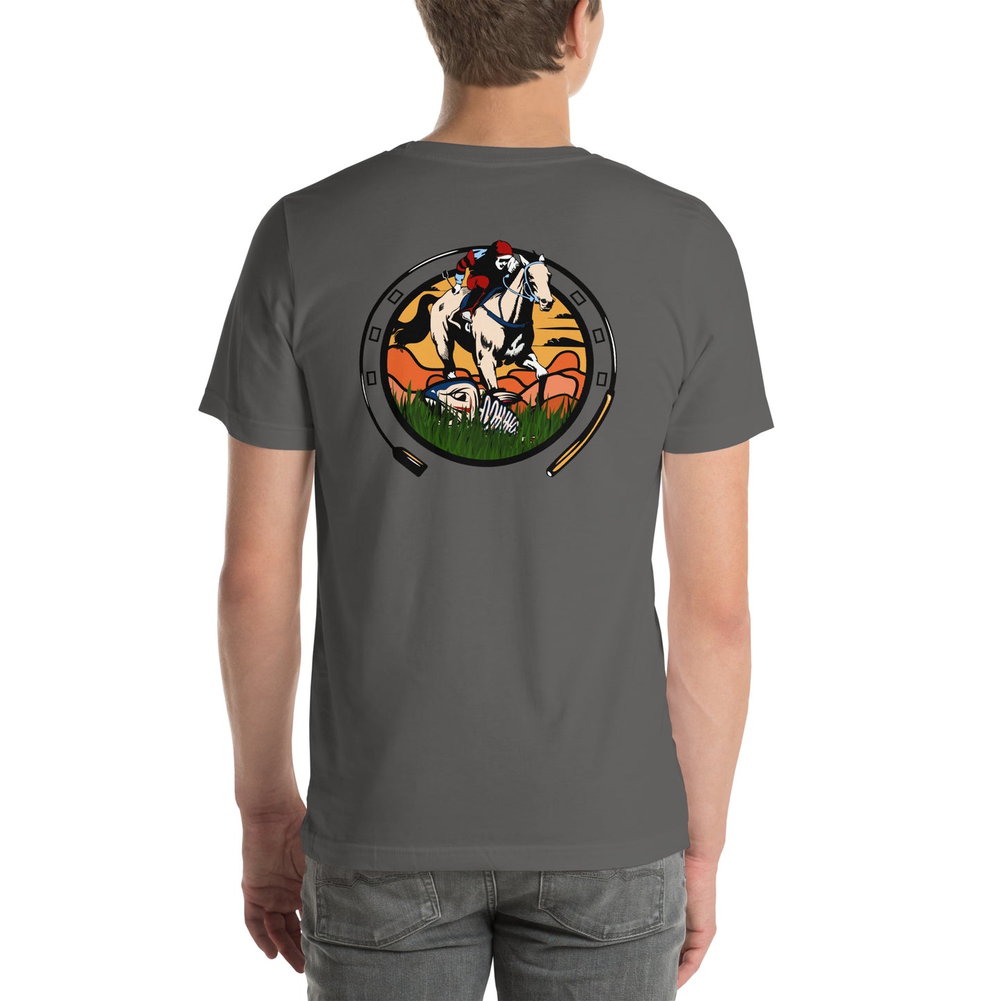 Minno Unisex T-shirt - Horse 1 (Full Colour)