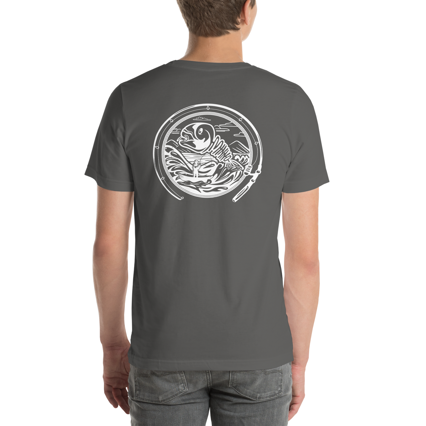 Minno Unisex T-shirt - Fishing (Single Colour)