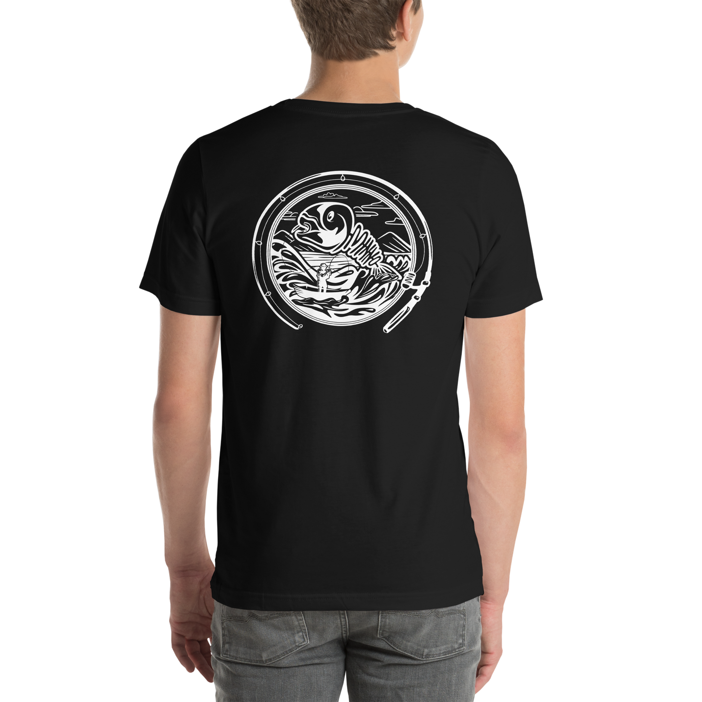 Minno Unisex T-shirt - Fishing (Single Colour)