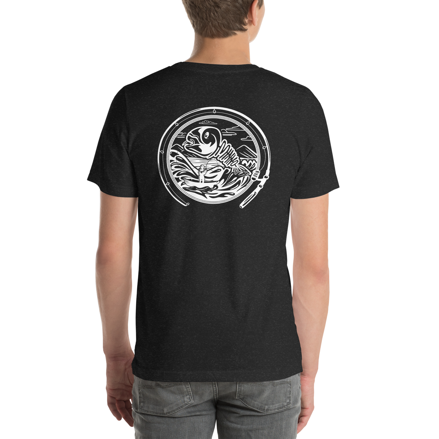 Minno Unisex T-shirt - Fishing (Single Colour)