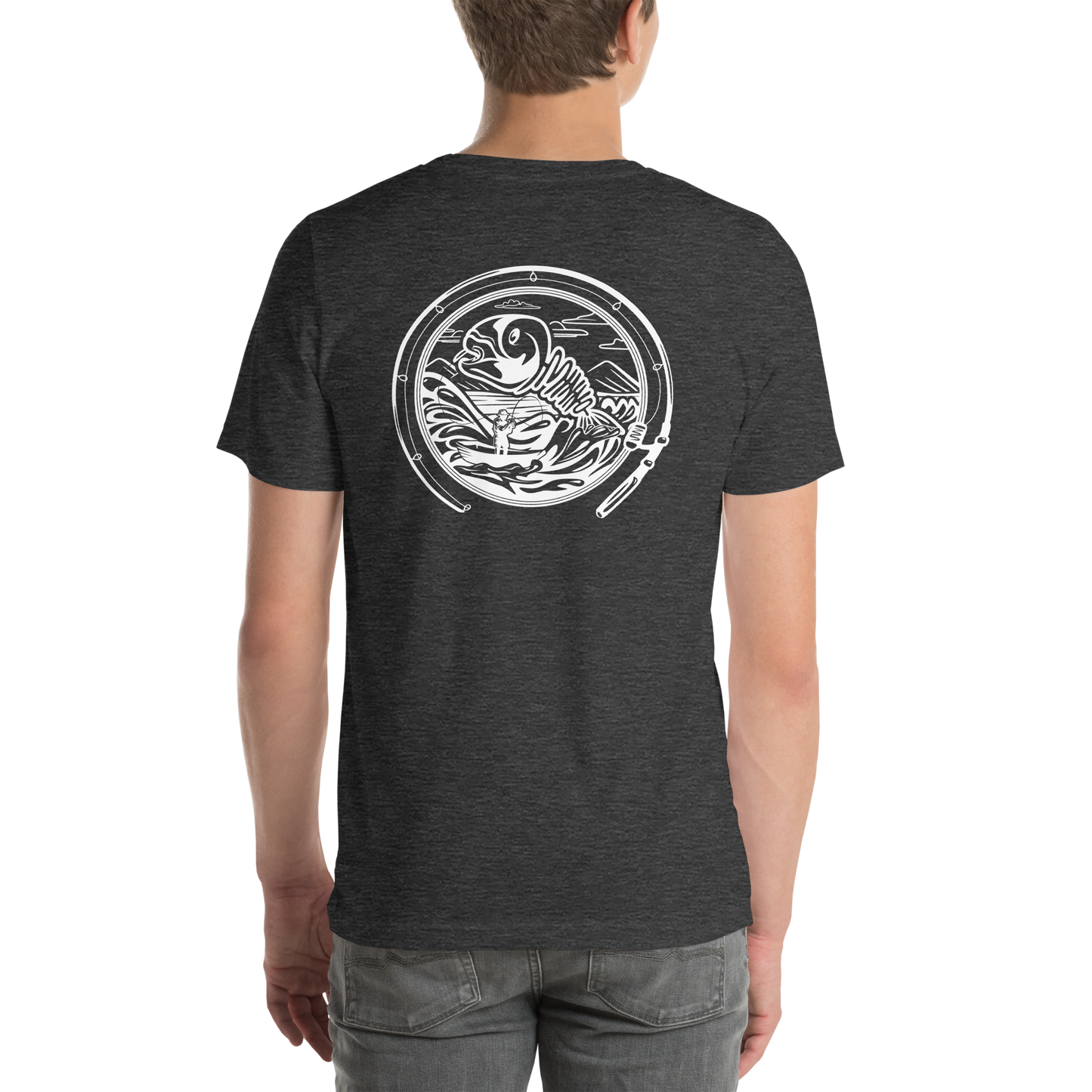 Minno Unisex T-shirt - Fishing (Single Colour)