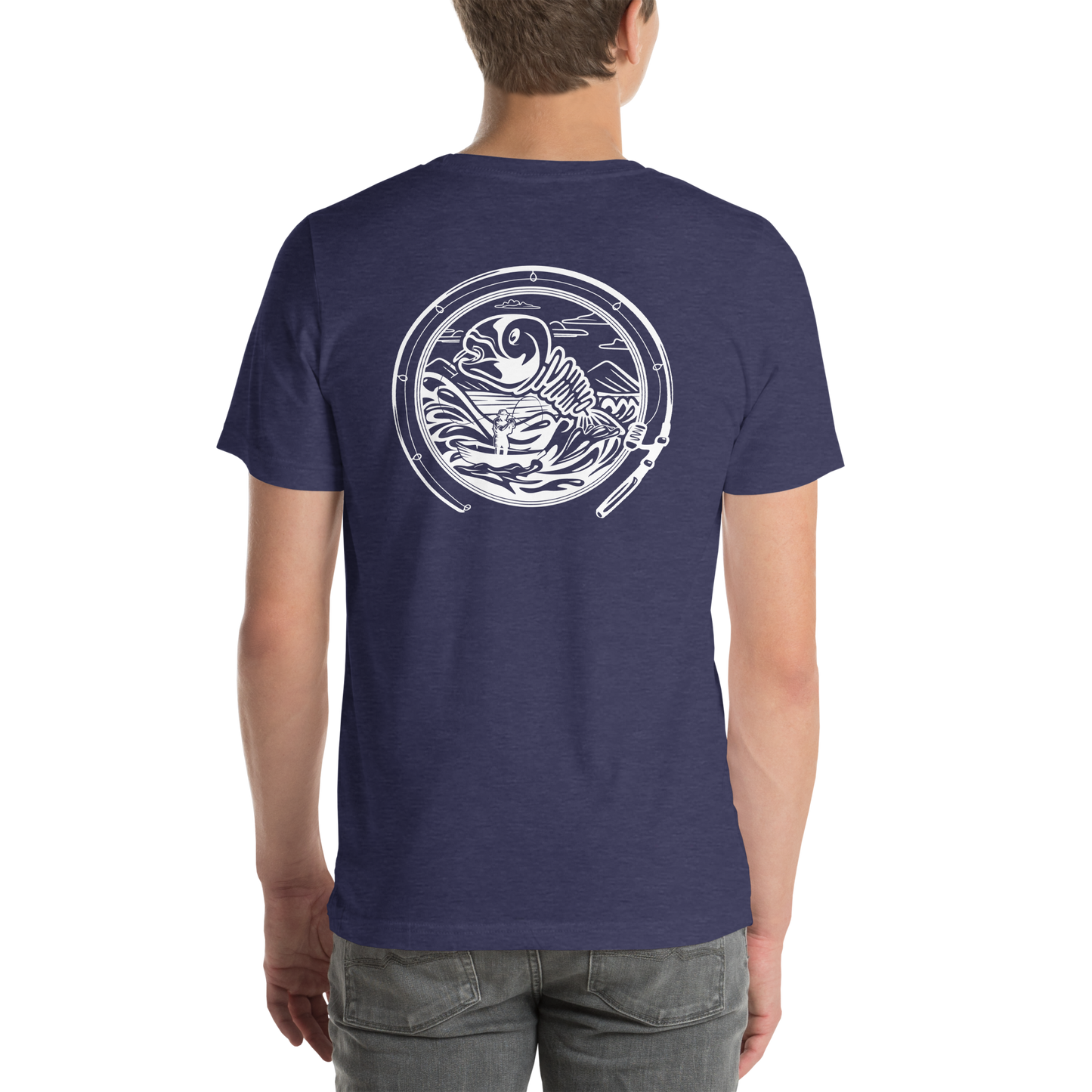 Minno Unisex T-shirt - Fishing (Single Colour)
