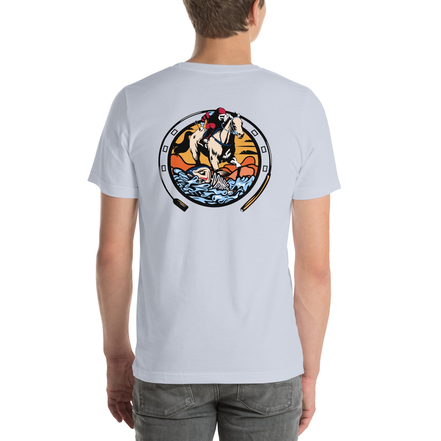 Minno Unisex T-shirt - Horse 2 (Full Colour)