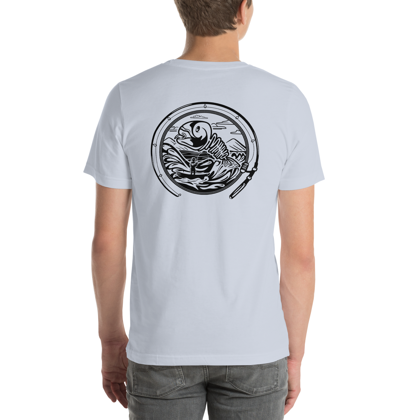 Minno Unisex T-shirt - Fishing (Single Colour)