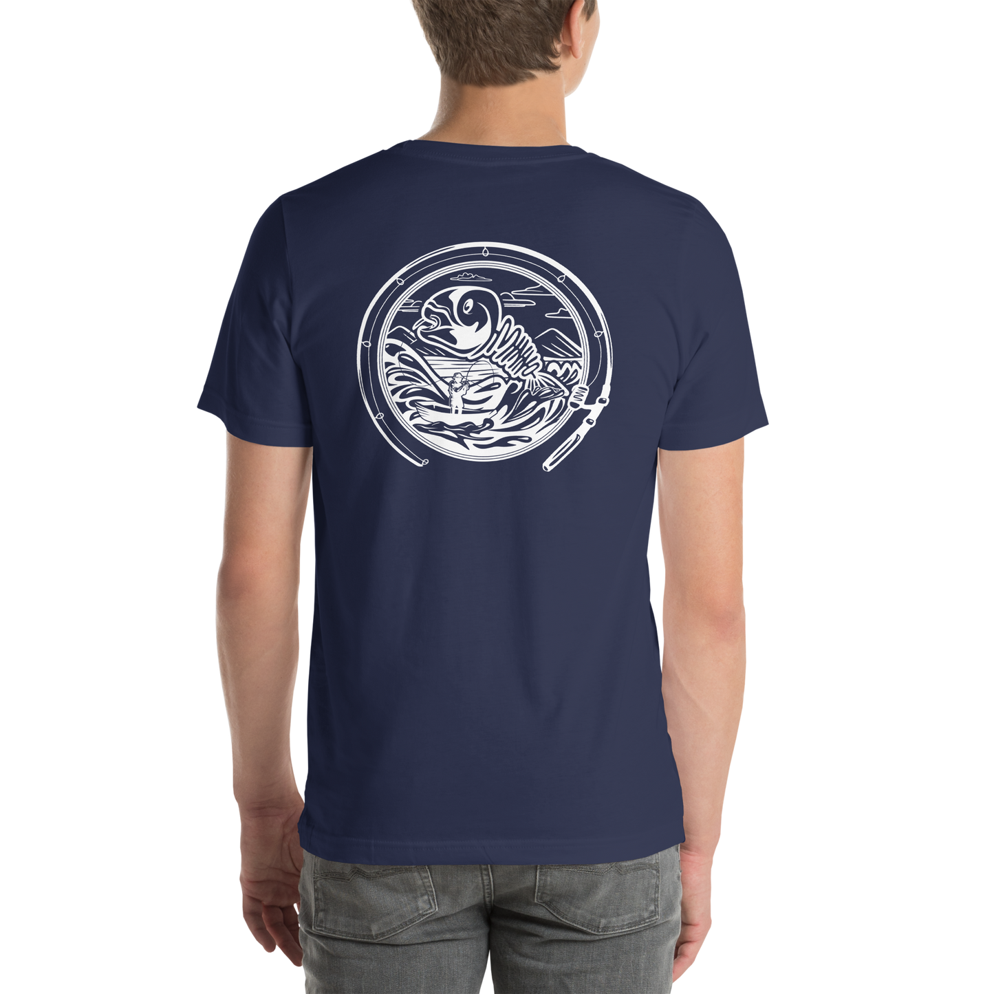 Minno Unisex T-shirt - Fishing (Single Colour)