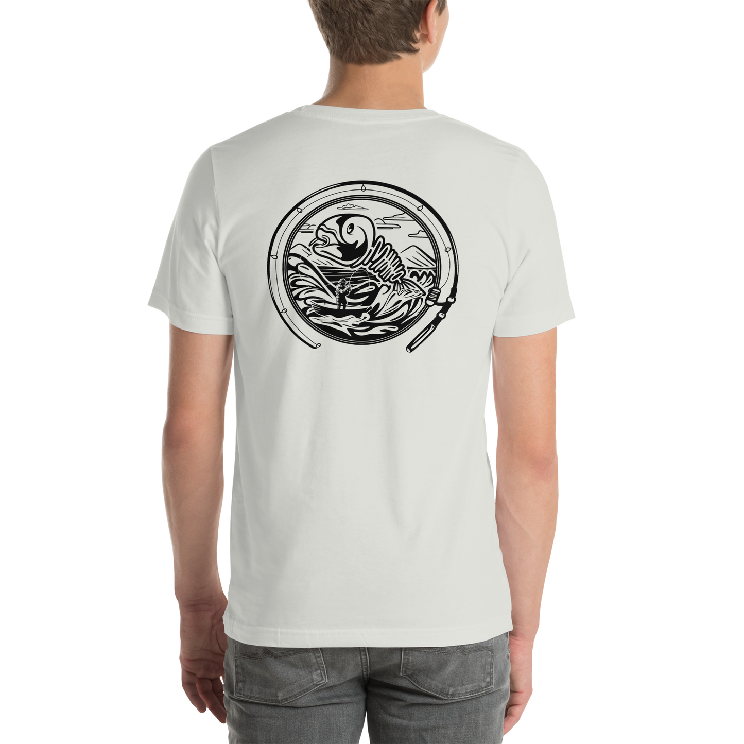 Minno Unisex T-shirt - Fishing (Single Colour)