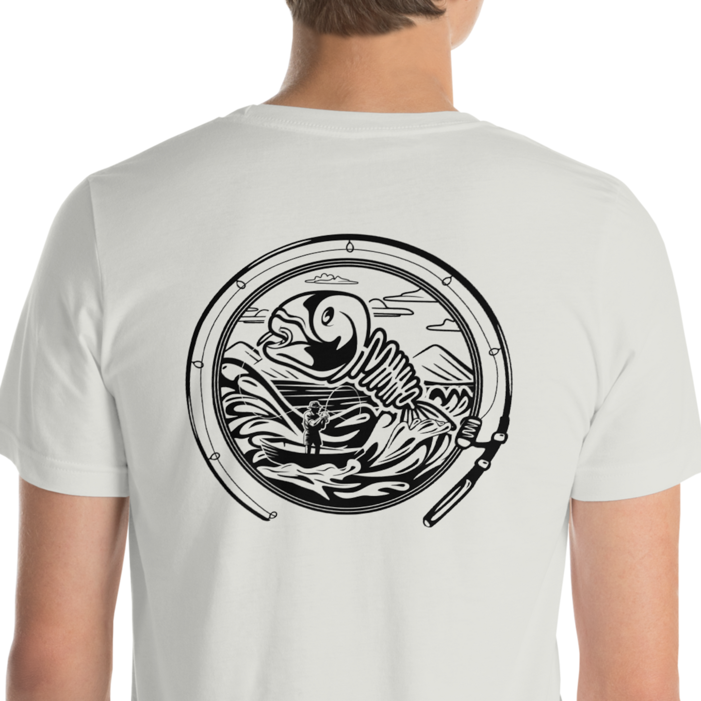 Minno Unisex T-shirt - Fishing (Single Colour)
