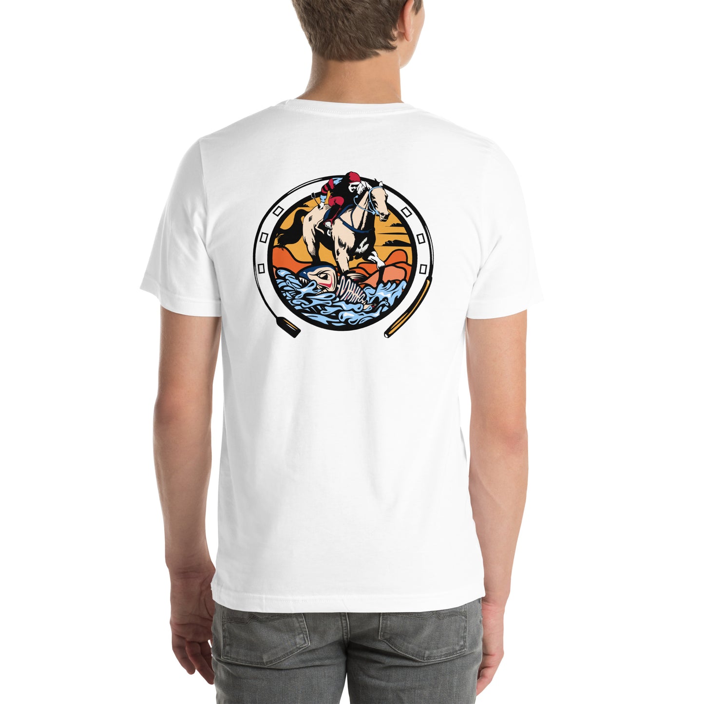 Minno Unisex T-shirt - Horse 2 (Full Colour)