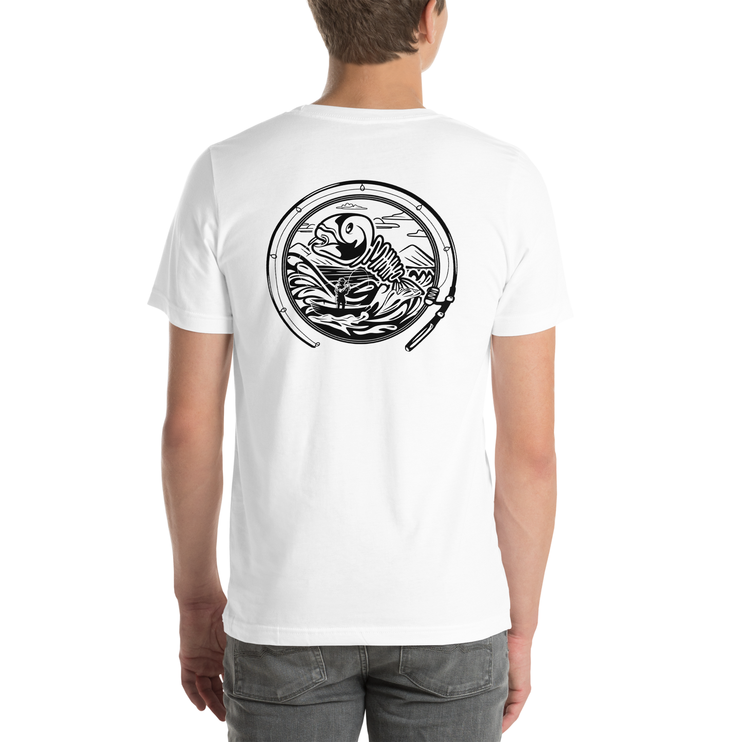 Minno Unisex T-shirt - Fishing (Single Colour)