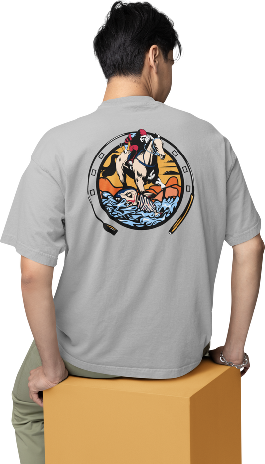 Minno Unisex T-shirt - Horse 2 (Full Colour)