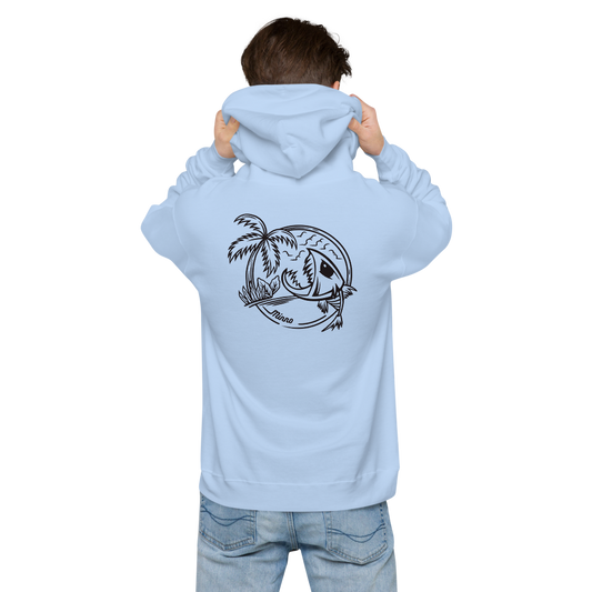 Unisex fleece hoodie - Palm